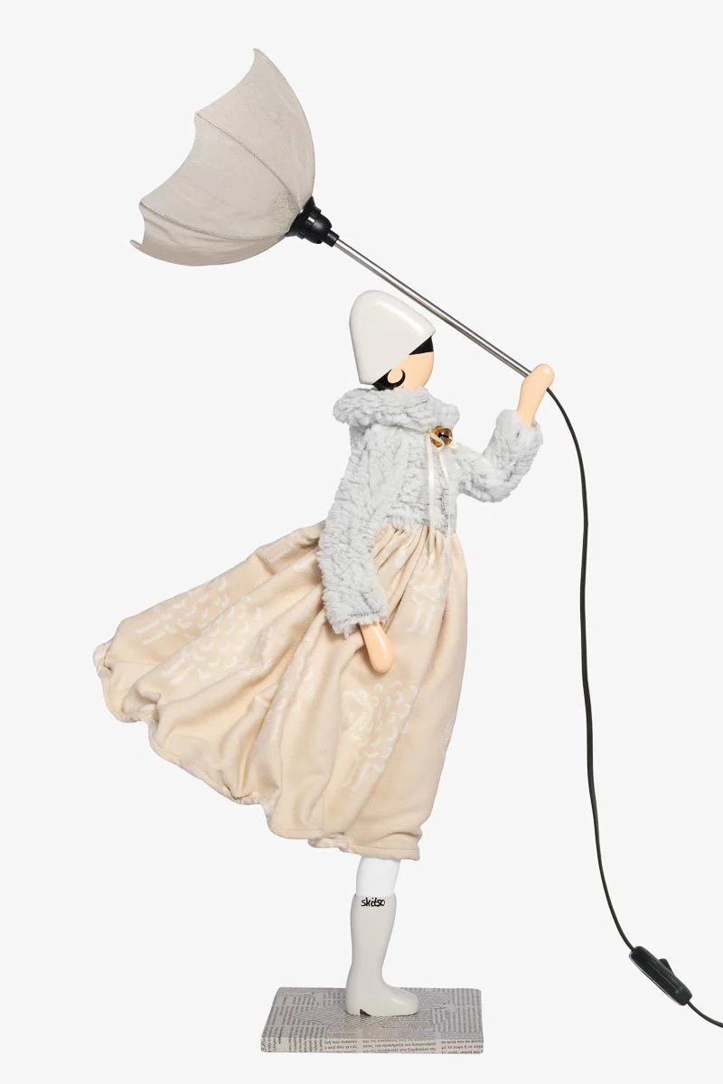 Little Girl 'Dolly' Umbrella Table Lamp