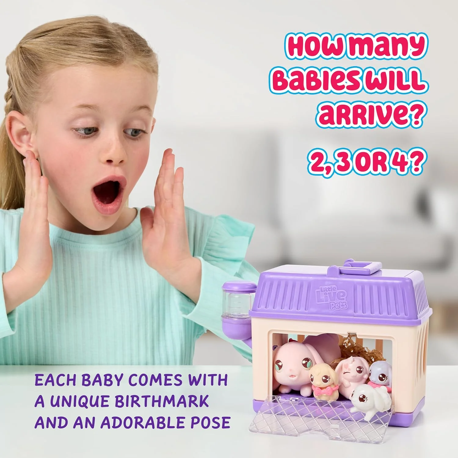 Little Live Pets Mama Surprise Mini - Bunny Or Hamster - Image 3