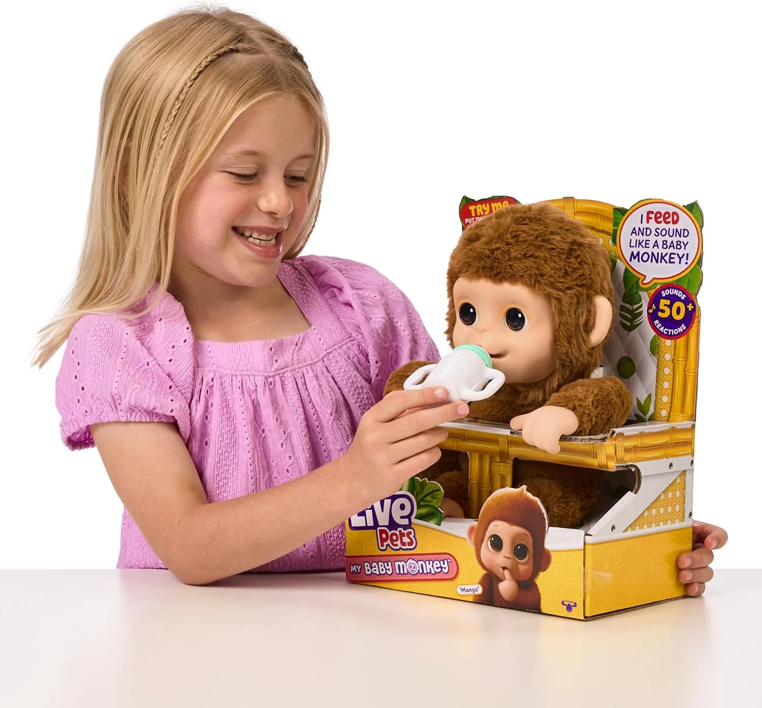 Little Live Pets - My Baby Monkey Mango - Image 5