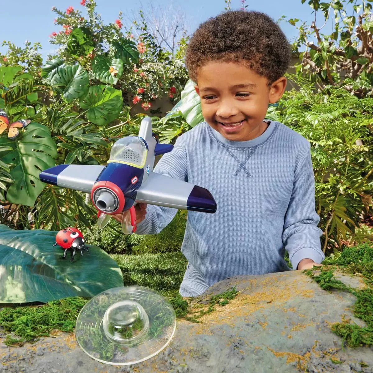 Little Tikes Big Adventures Bug Vacuum Airplane