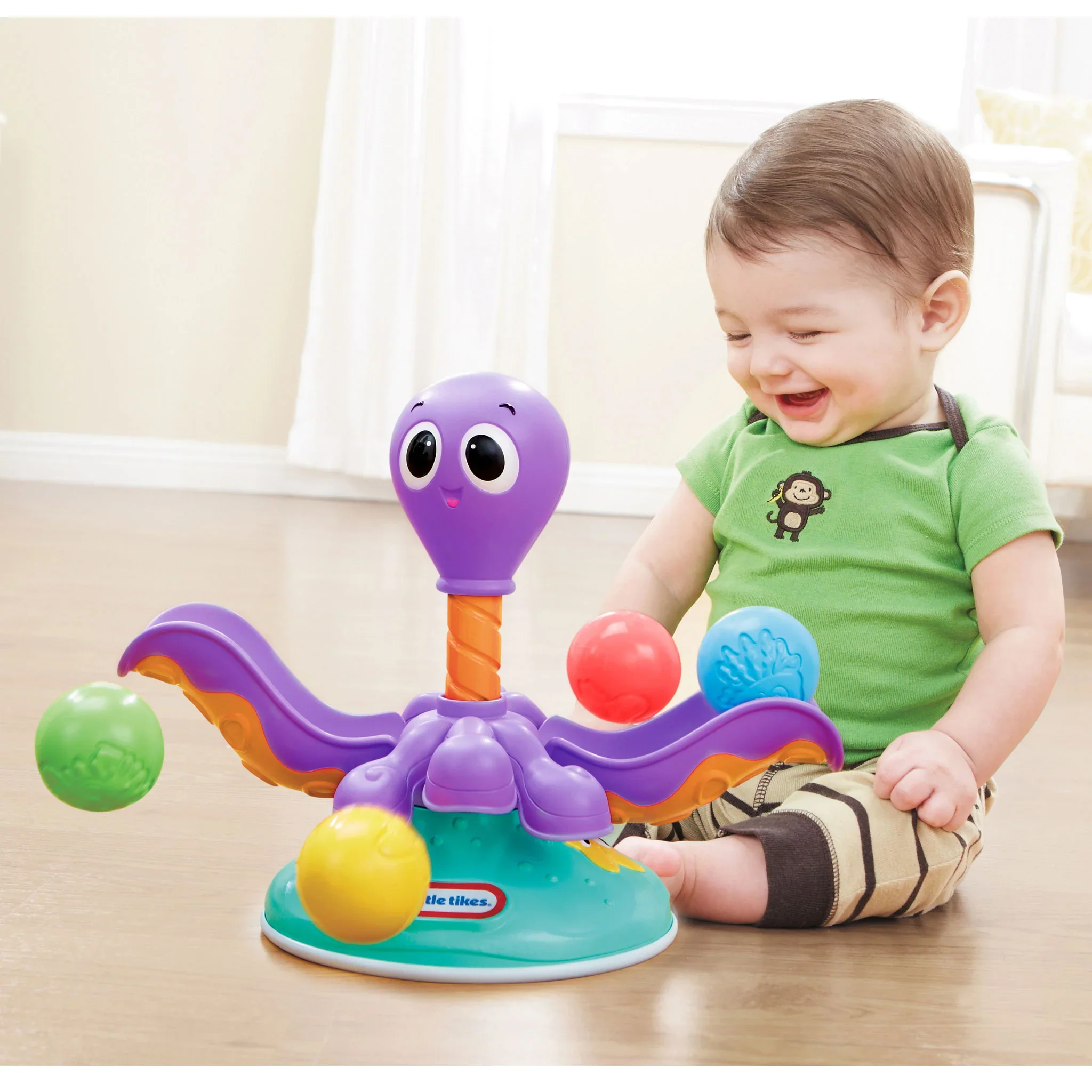 Little Tikes Lil' Ocean Explorers Ball Chase Octopus - Image 2