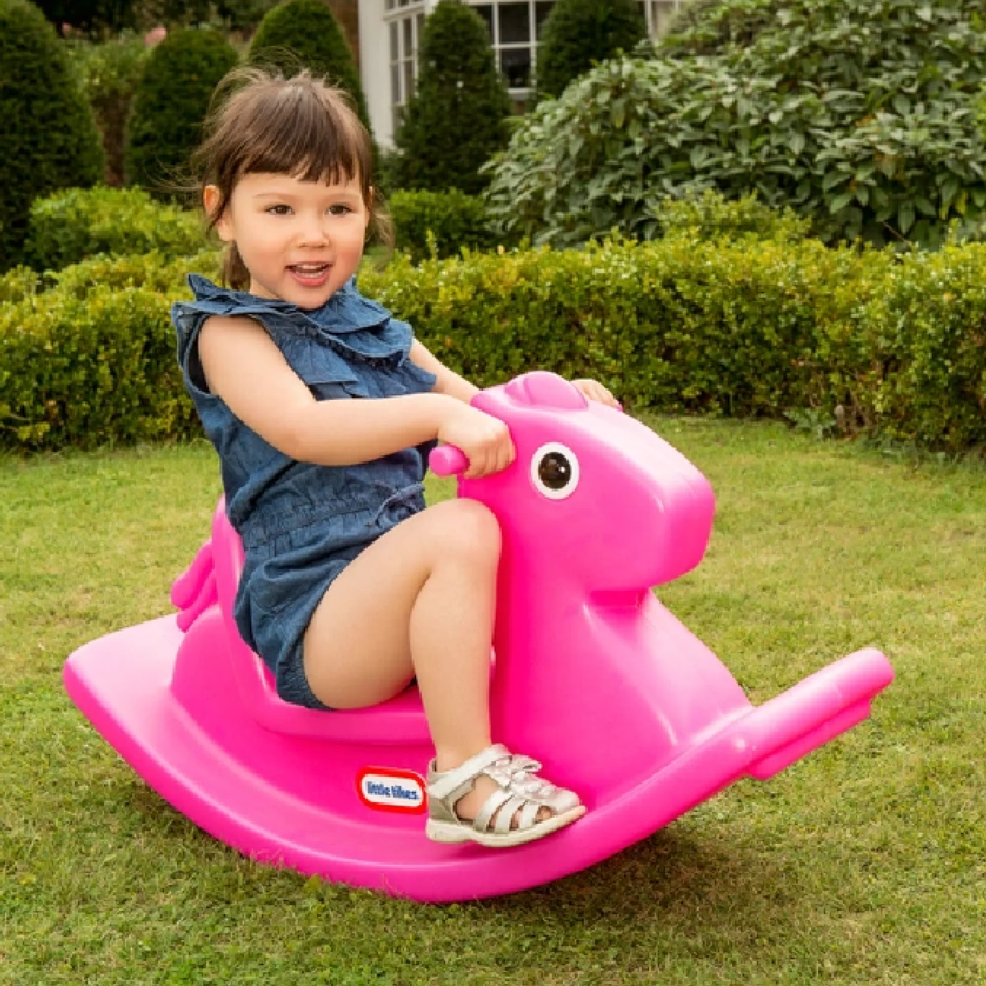 Little Tikes Rocking Horse Magenta - Image 2