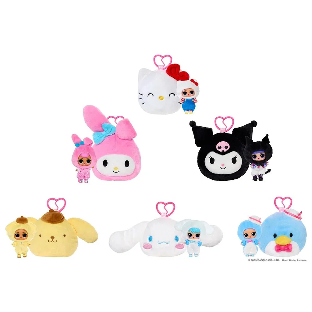 LOL Surprise! Loves Hello Kitty Reversible Plush Assorted Styles - Image 7