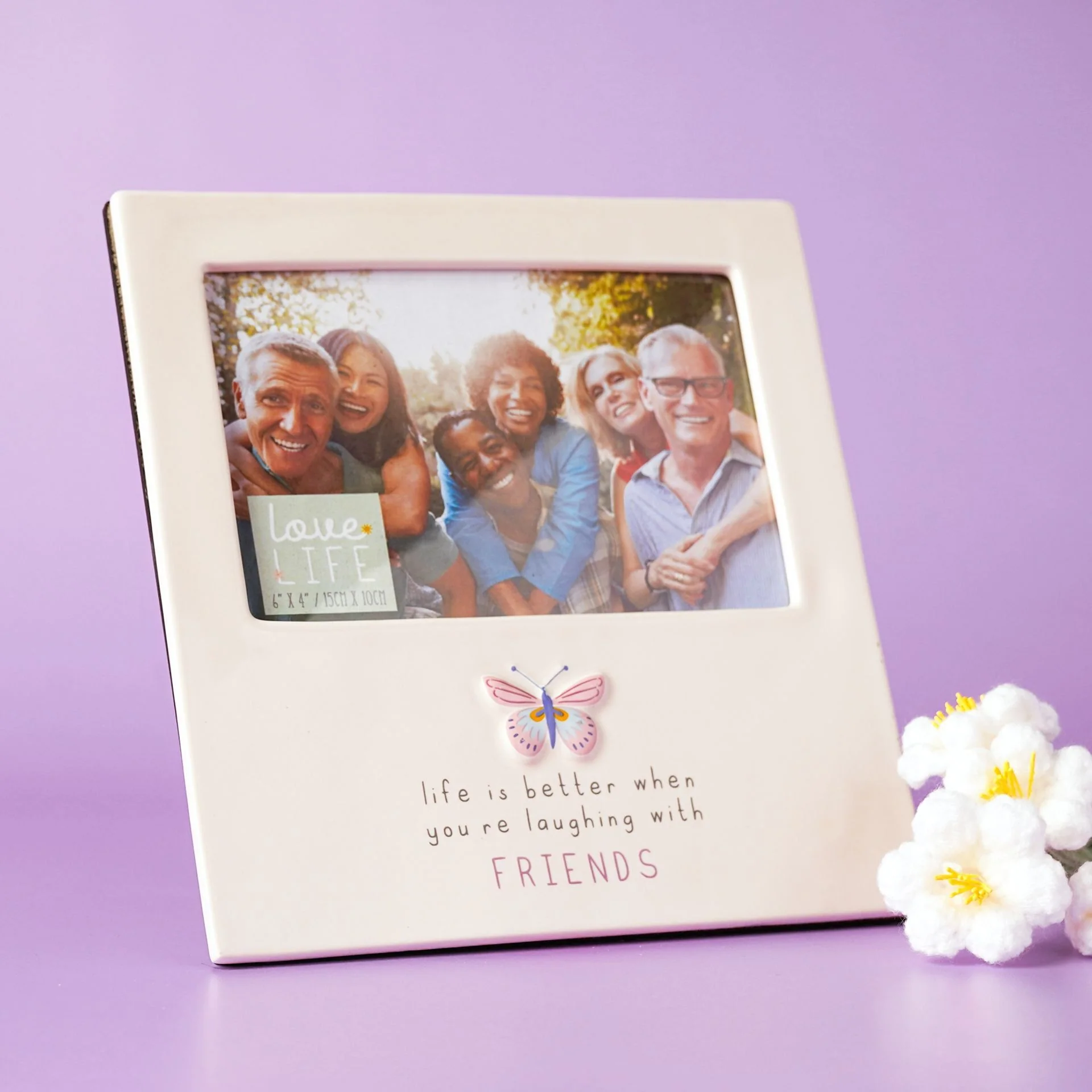 Love Life Photo Frame 4" x 6" – Friend