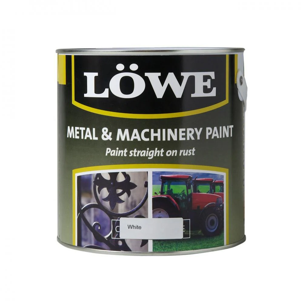 Lowe Metal and Machinery Paint - 1 Litre White