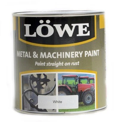 Lowe Metal and Machinery Paint - 1 Litre Blue