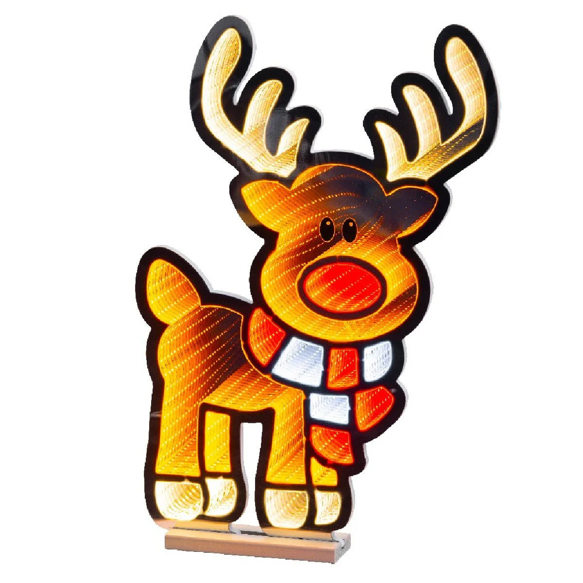 Lumineo LED Infinity Light Reindeer Indoor 60cm