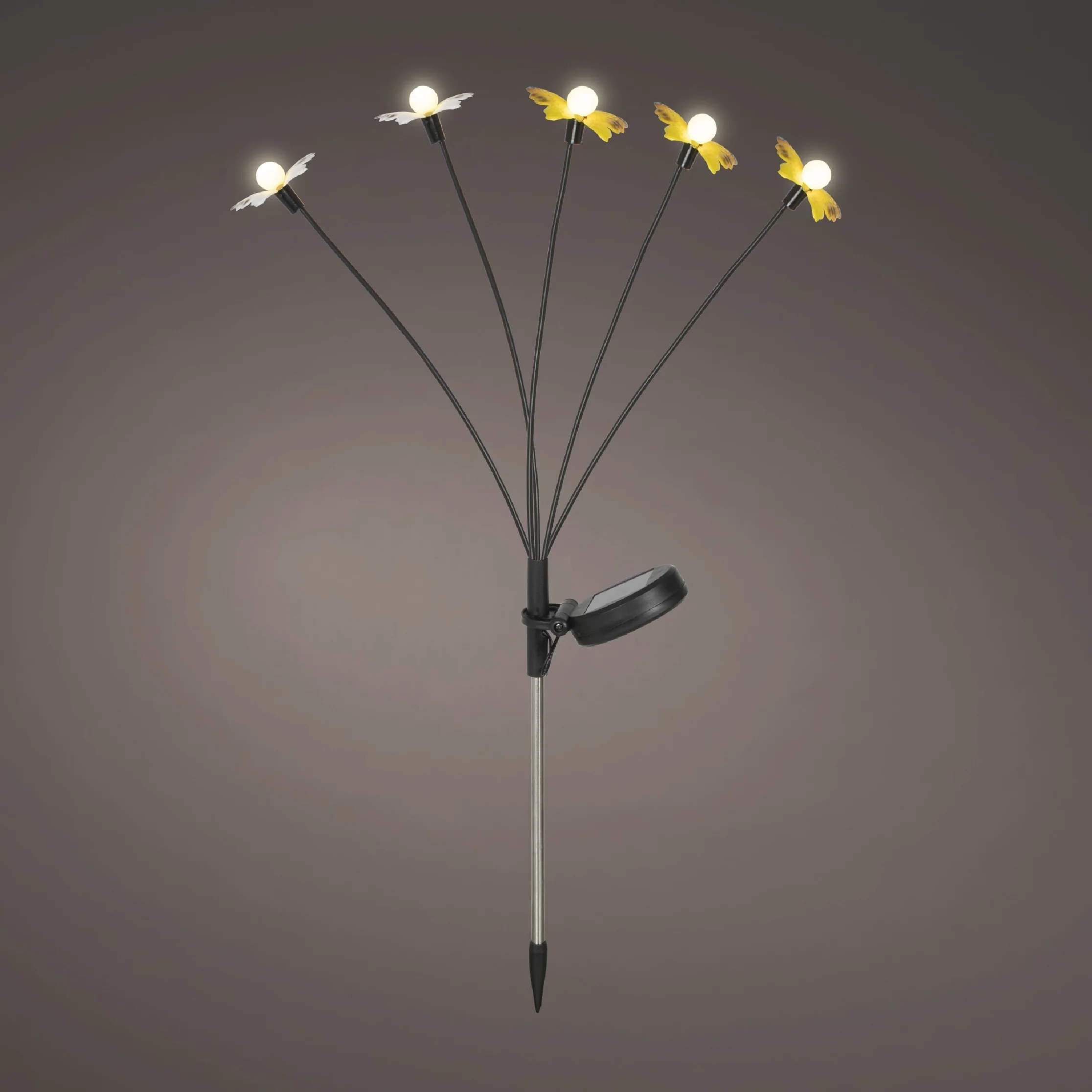 Lumineo Solar Garden Stake Butterfly In Firework Style