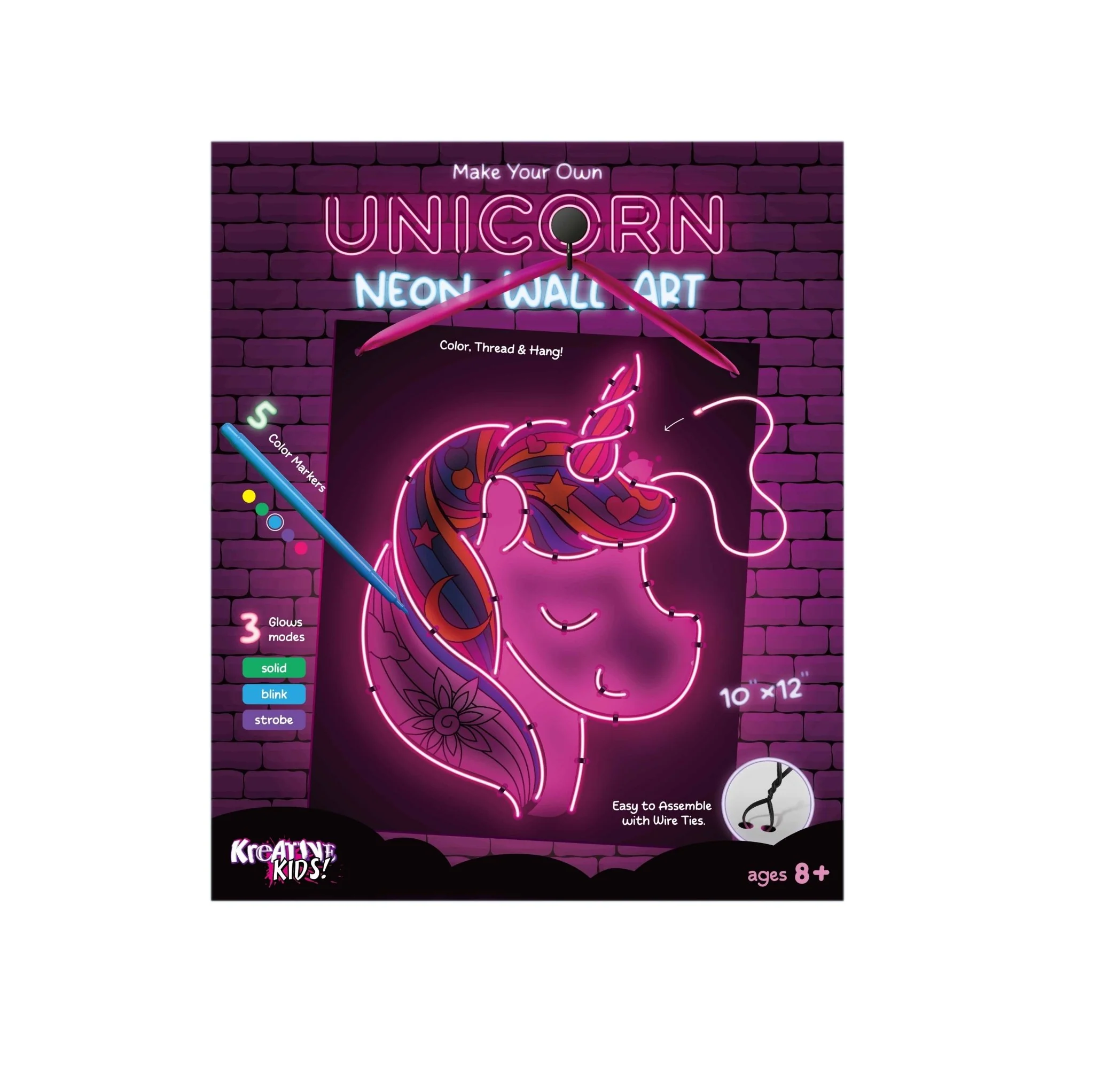 Make Your Own Unicorn Neon Wall Art