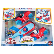 Marvel Spidey And His Amazing Friends Spidey Team Split Racer