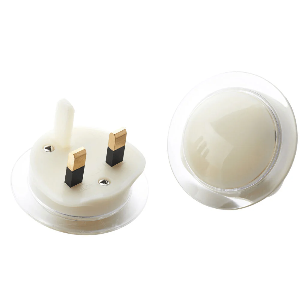 Masterplug Soft Glow LED Night Light Plug In, Set of Two