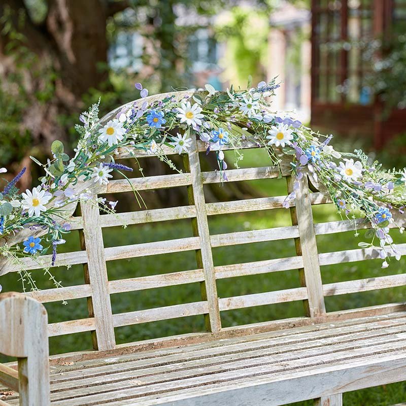 Meadow Garland – 180cm Decorative Faux Garland