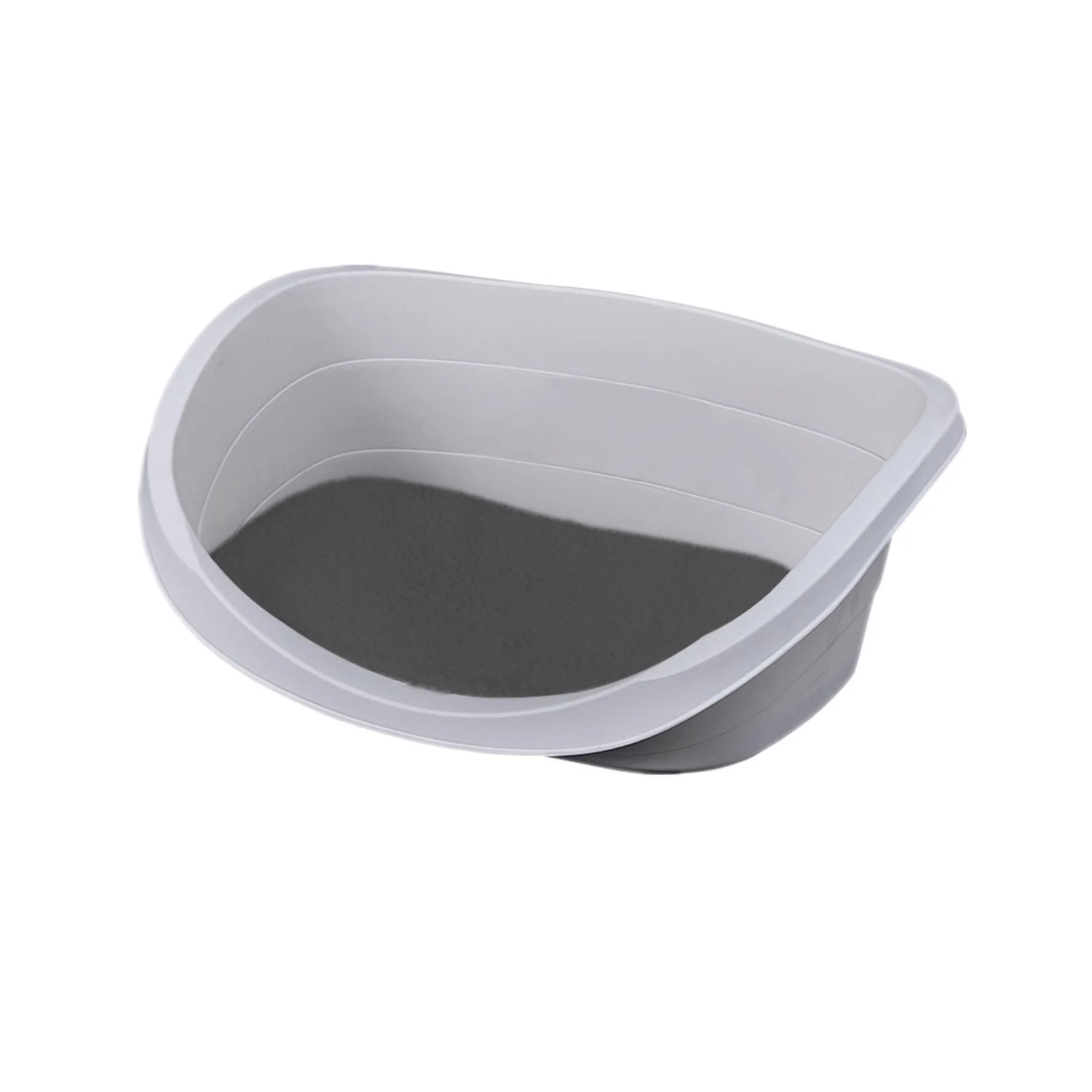 Medium Plastic Pet Bed with Cushion
