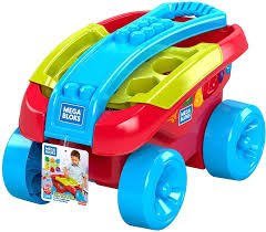 Mega Bloks Shapes Sorting Wagon Blue