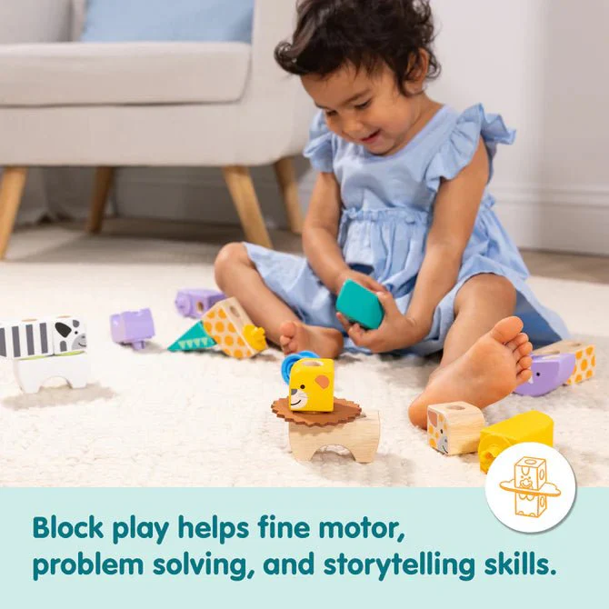 Melissa & Doug Blockables: Safari Play Set - Image 3