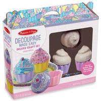 Melissa & Doug Decoupage Made Easy - Cupcakes