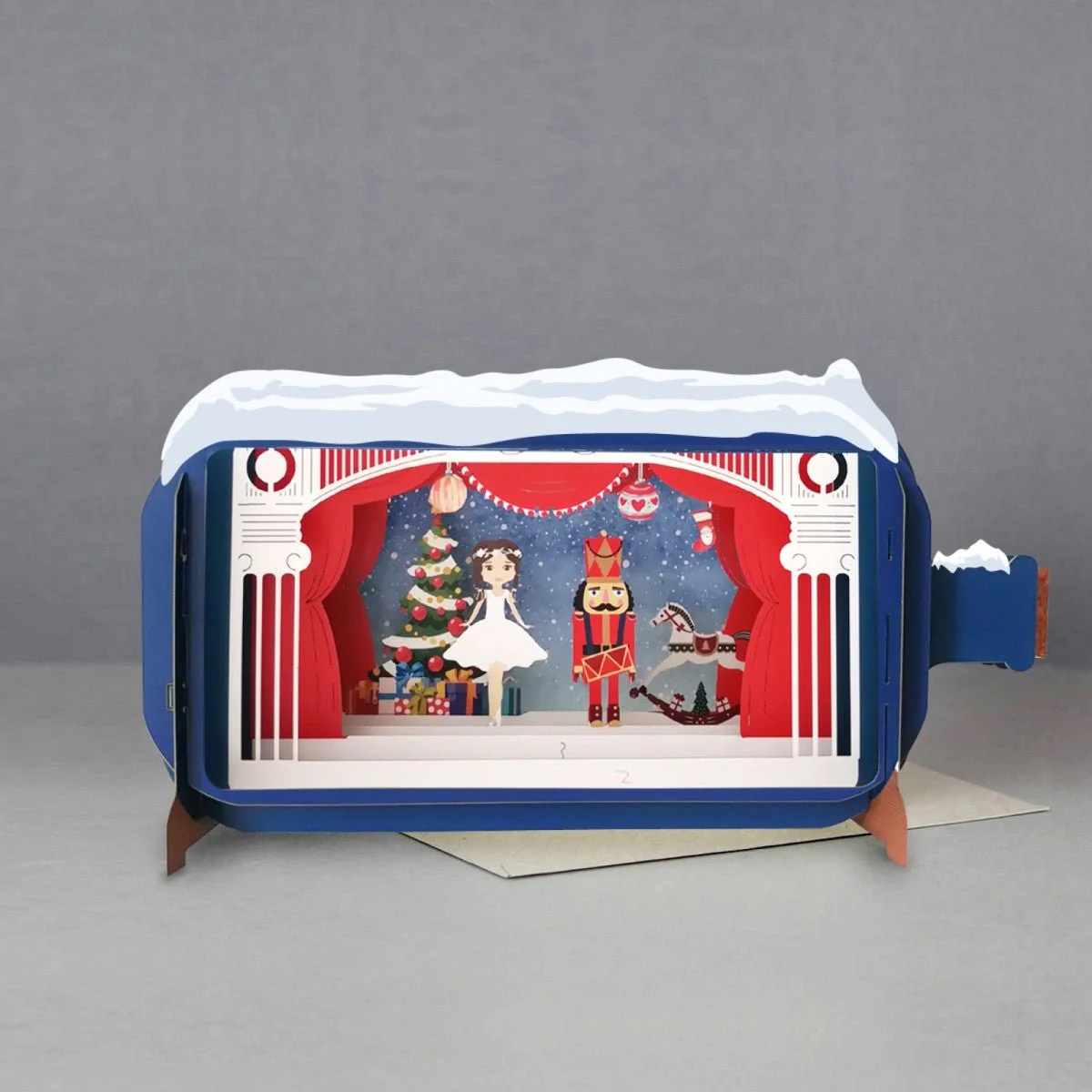 Message in a Bottle 3D Card The Nutcracker XMIB018