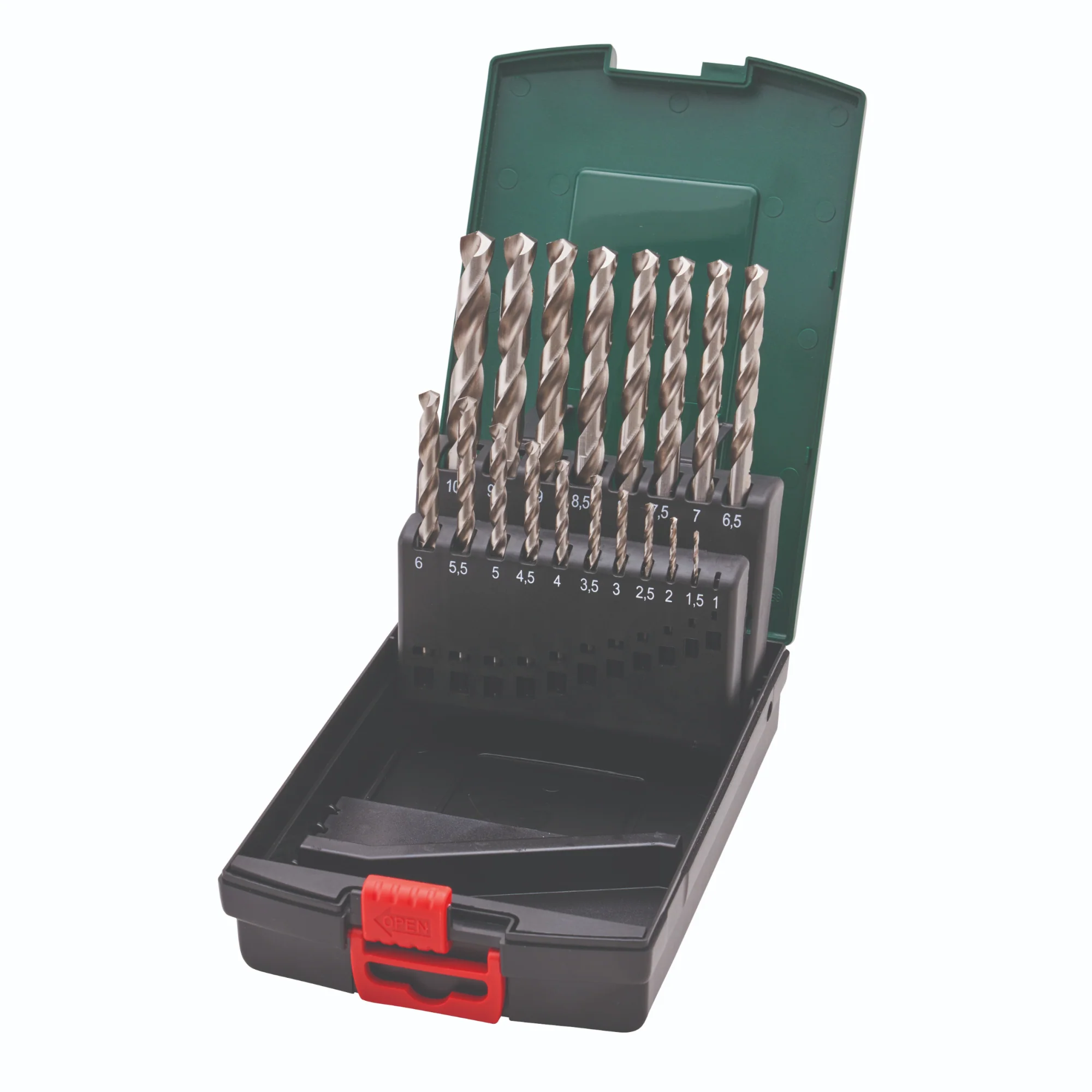 Metabo 19 Piece HSS Drill Bit Set