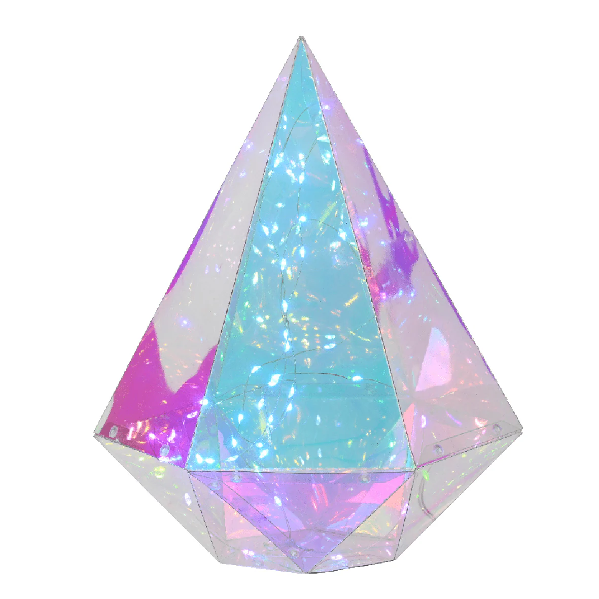 Micro LED Diamond PET Steady Battery Operated Cool White - Image 2
