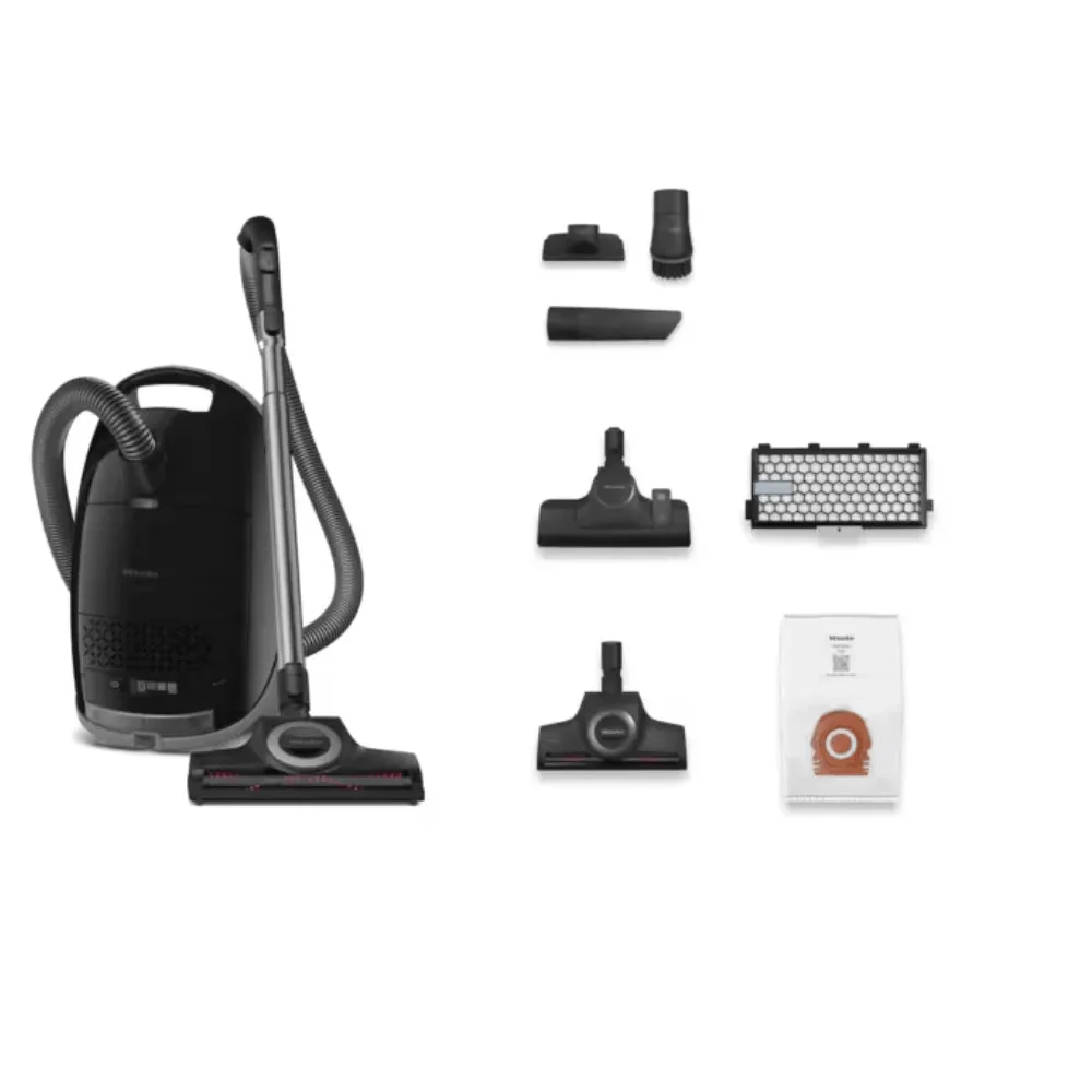 Miele Guard M1 Cat and Dog Pet Bagged Vacuum Cleaner - Obsidian Black | 12652540 - Image 4