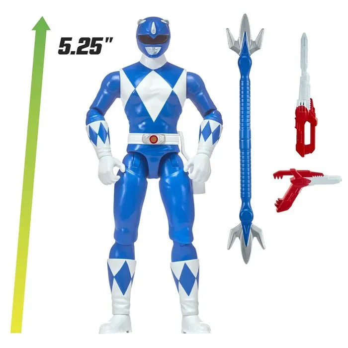 Mighty Morphin Power Rangers Re-Ignition Action Figure Blue Ranger - Image 3
