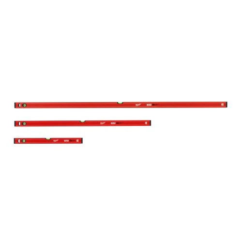 Milwaukee 3 Piece Slim Box Level Set 600mm, 1200mm & 1800mm | 4932459379