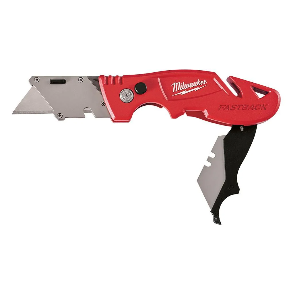 Milwaukee FASTBACK Utility Knife with Blade Storage 4932471358