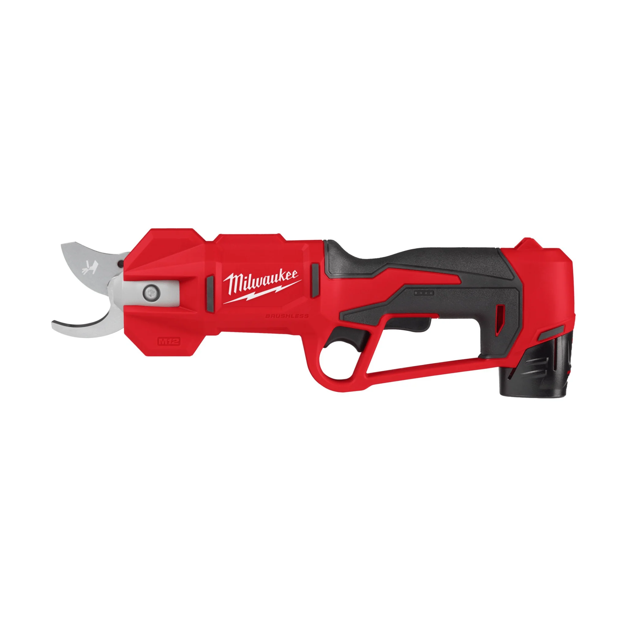Milwaukee M12™ Brushless Pruning Shears M12BLPRS-202 with 2 x 2Ah Batteries & Charger - Image 2