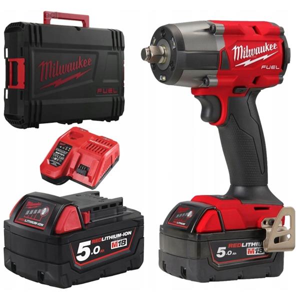 MILWAUKEE M18FMTIW2F12-502X 18V MTIW 1/2" Impact Wrench Kit