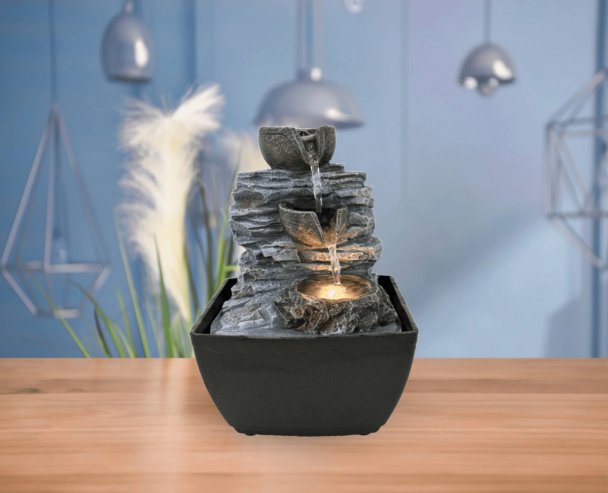 Mini Rockfall Springs Water Fountain - Image 2