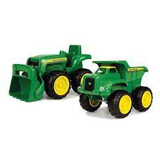 Mini Sandbox Tractor & Dump Truck Set - Image 2