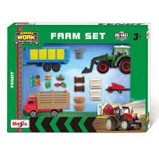 Mini Working Machines - Farm Set Fendt