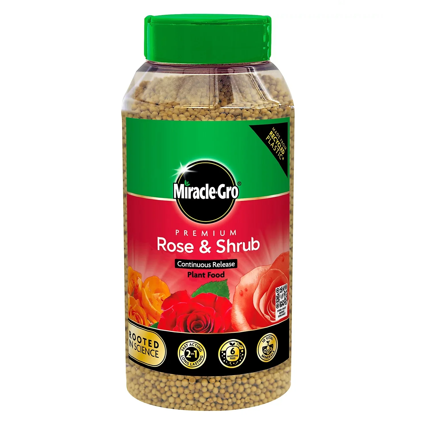 Miracle-Gro Continuous Release Rose & Shrub Plant Food 900g
