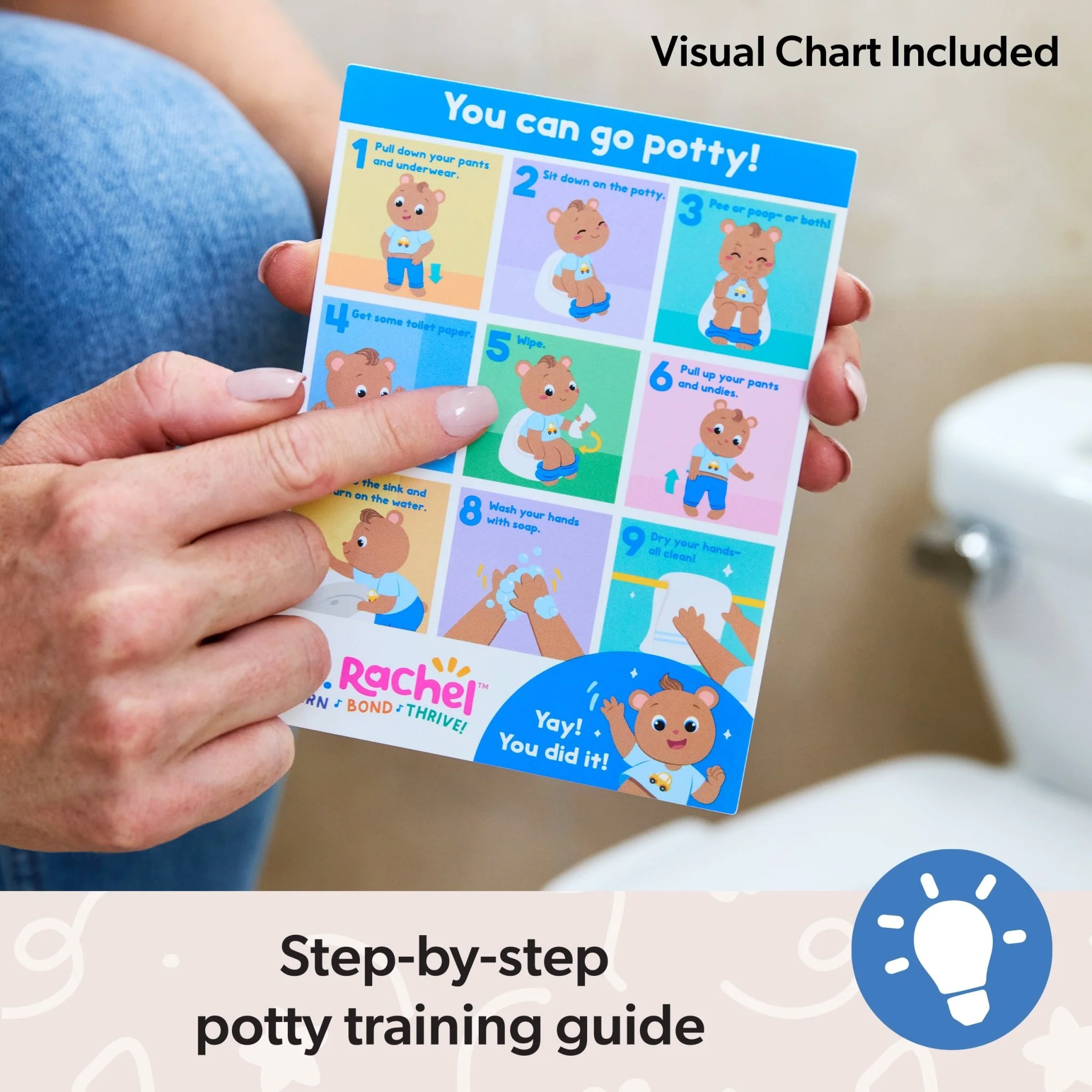 Miss Rachel Bean Potty Playset - Image 4