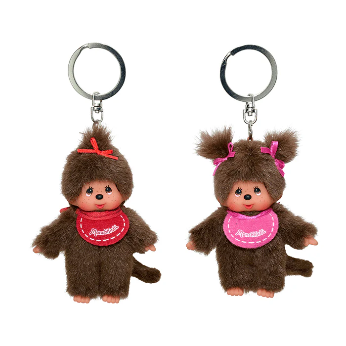 Monchhichi Classic Plush Keychain Assorted Styles - Image 3