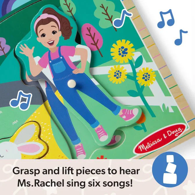 Ms. Rachel Wooden Song Puzzle - Image 4