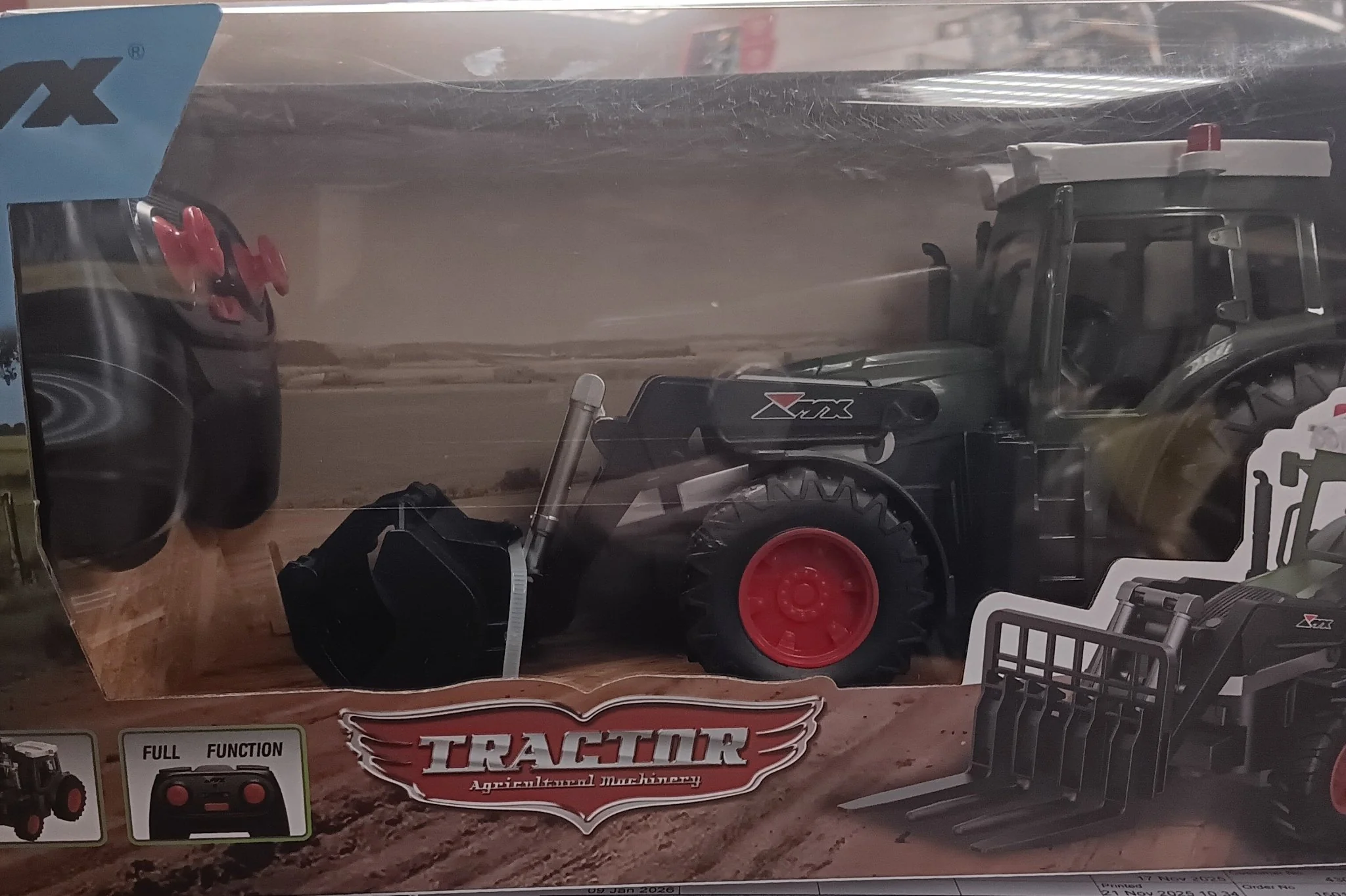 MX Remote Control Tractor With Front Grabber