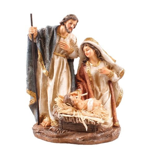 Nativity Set/Resin/Holy Family - 8 inch (89697)