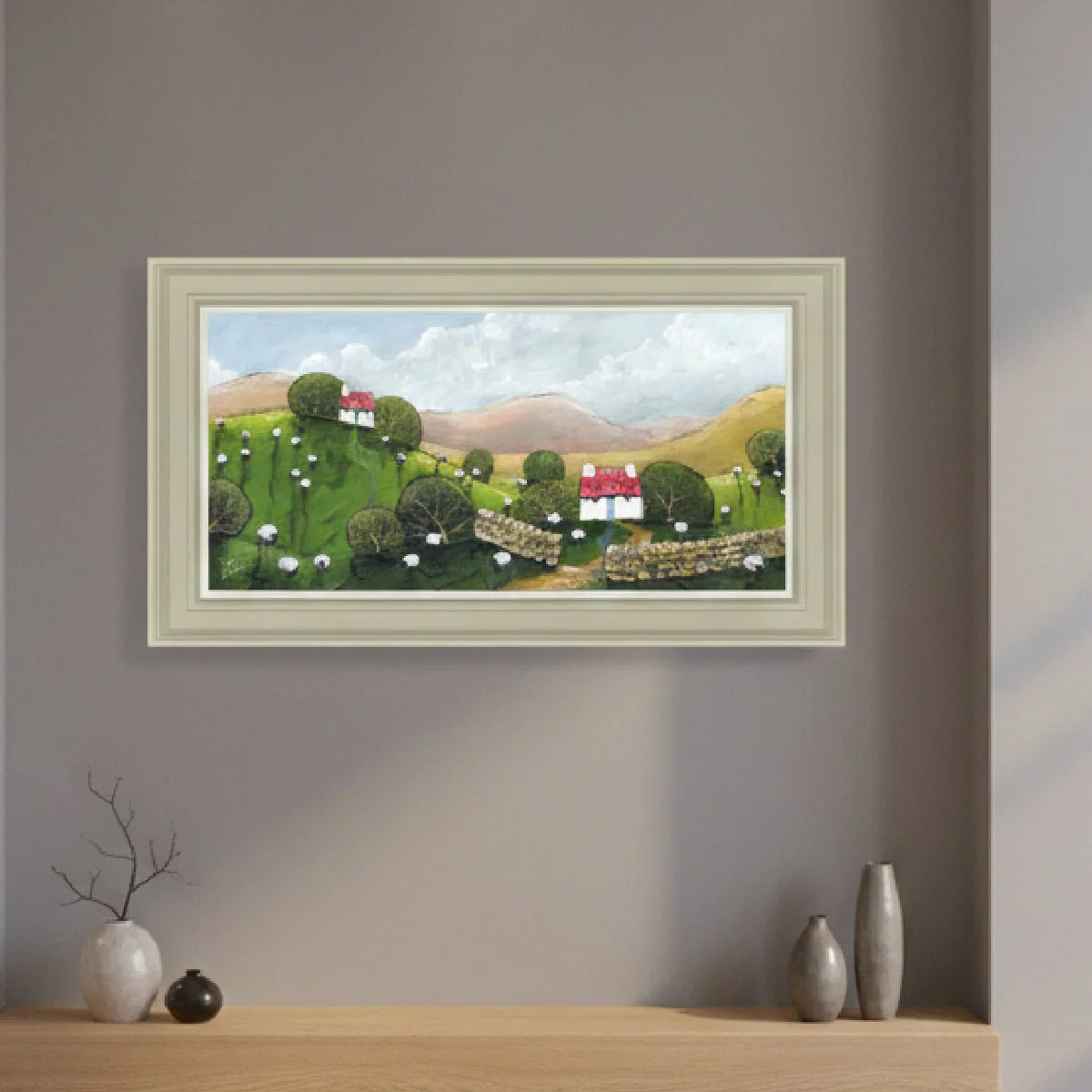Neighbourhood Crofts HF – Framed Picture (MP141) - Image 2