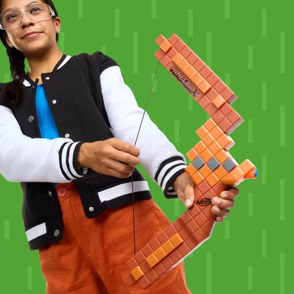 Nerf Minecraft Bow Dart Blaster - Image 2