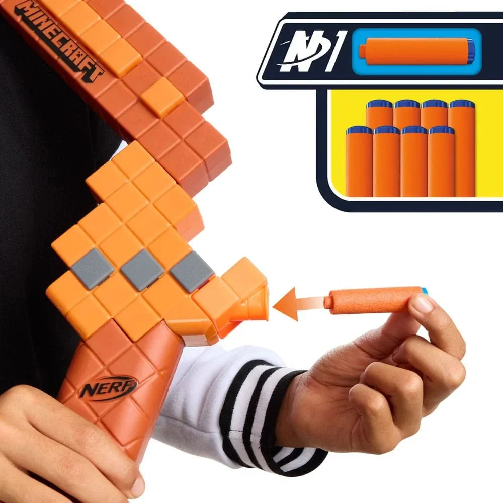 Nerf Minecraft Bow Dart Blaster - Image 3