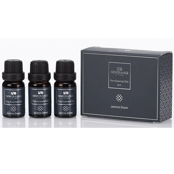 Newgrange Living Jasmine Dream Set 3 Pure Essential Oil, 3 x 10ml