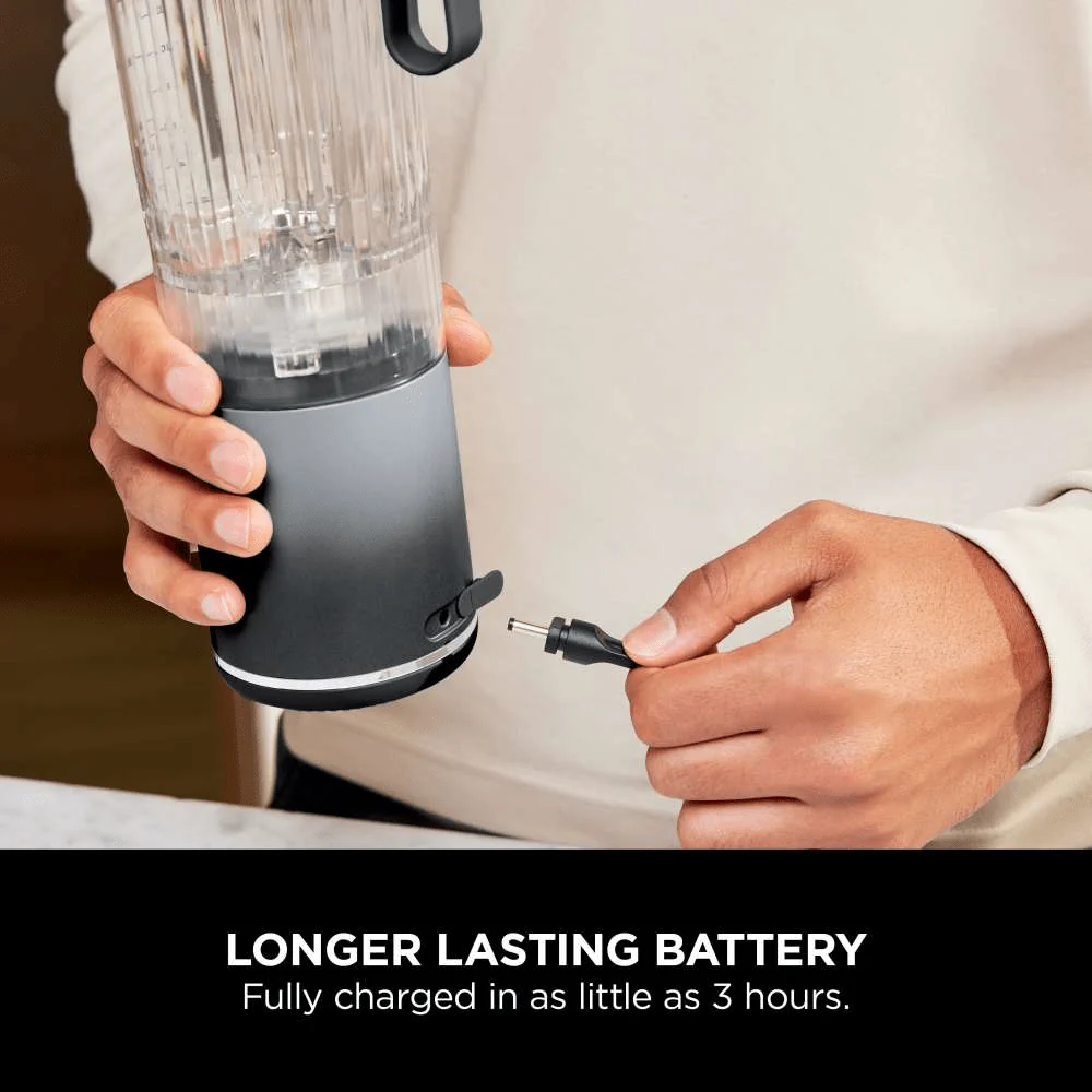 Ninja Blast Max Portable Blender - Cool Grey BC251UKGY - Image 4