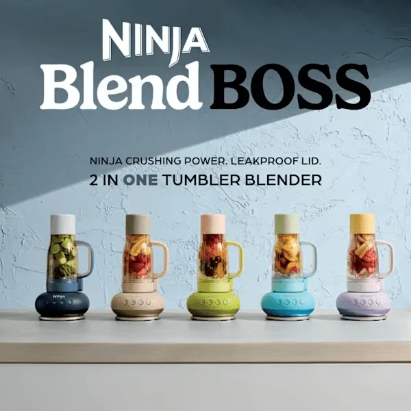 Ninja BlendBoss Blender - Blue Raspberry DB351UKBL - Image 3
