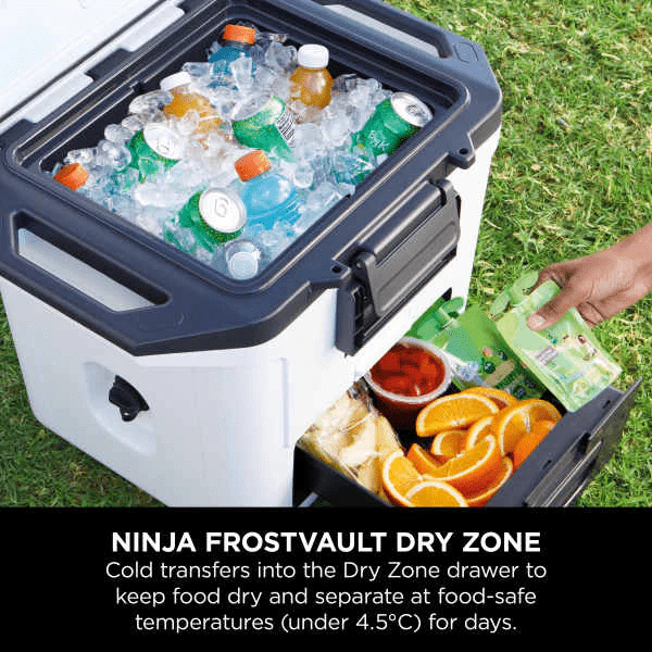 Ninja FrostVault 30QT/28L Hard Cooler - Cloud White FB131UKWH - Image 8