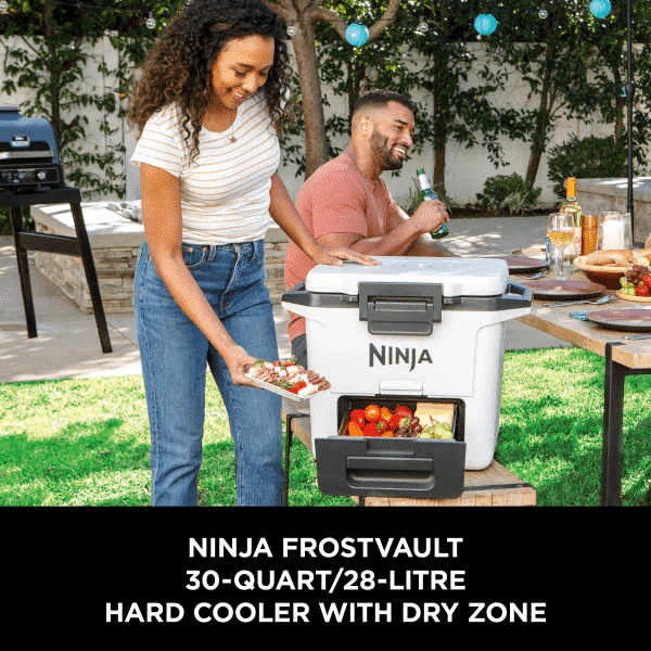 Ninja FrostVault 30QT/28L Hard Cooler - Cloud White FB131UKWH - Image 9