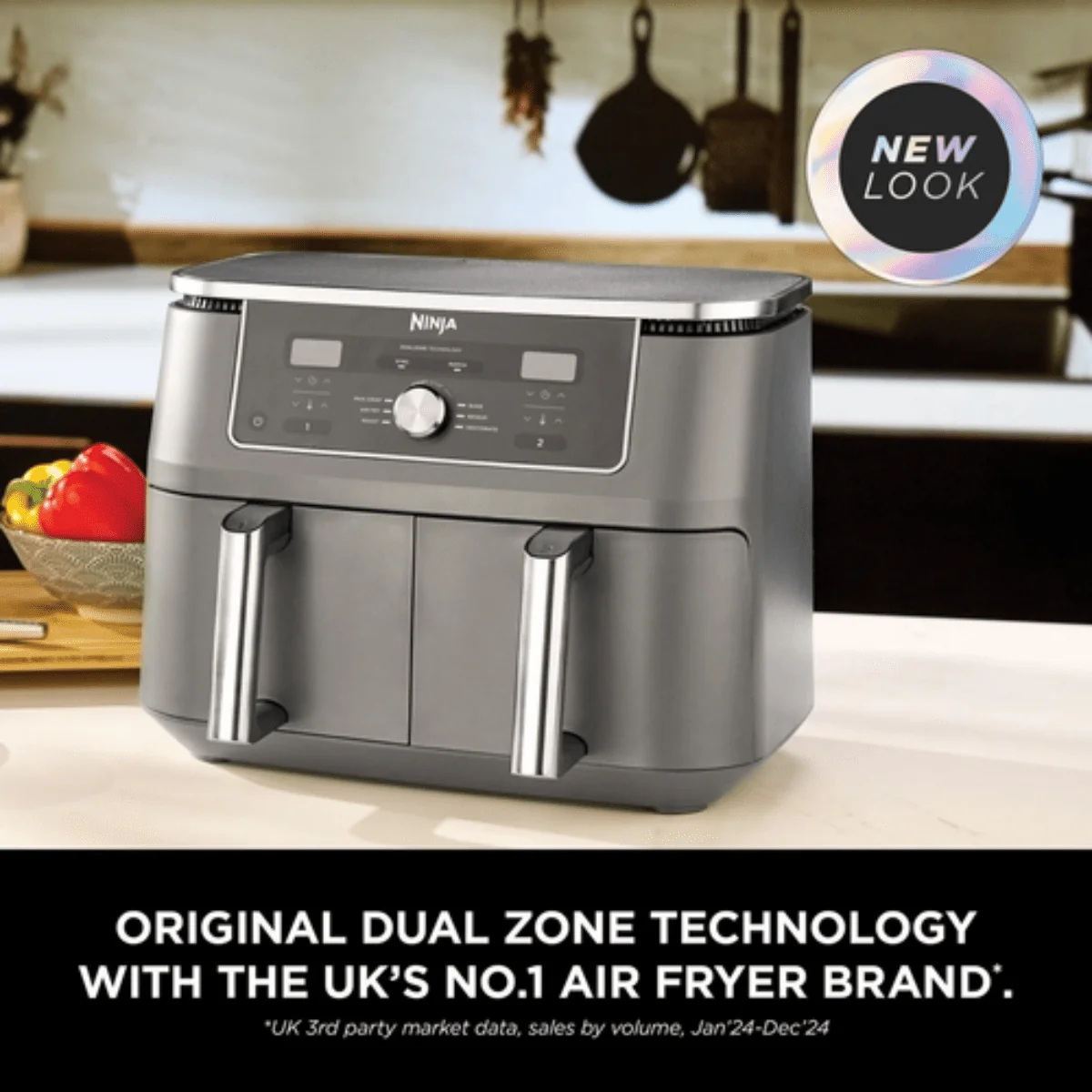 Ninja MAX 6-in-1 Dual Zone Air Fryer (DZ400UK) - Image 3