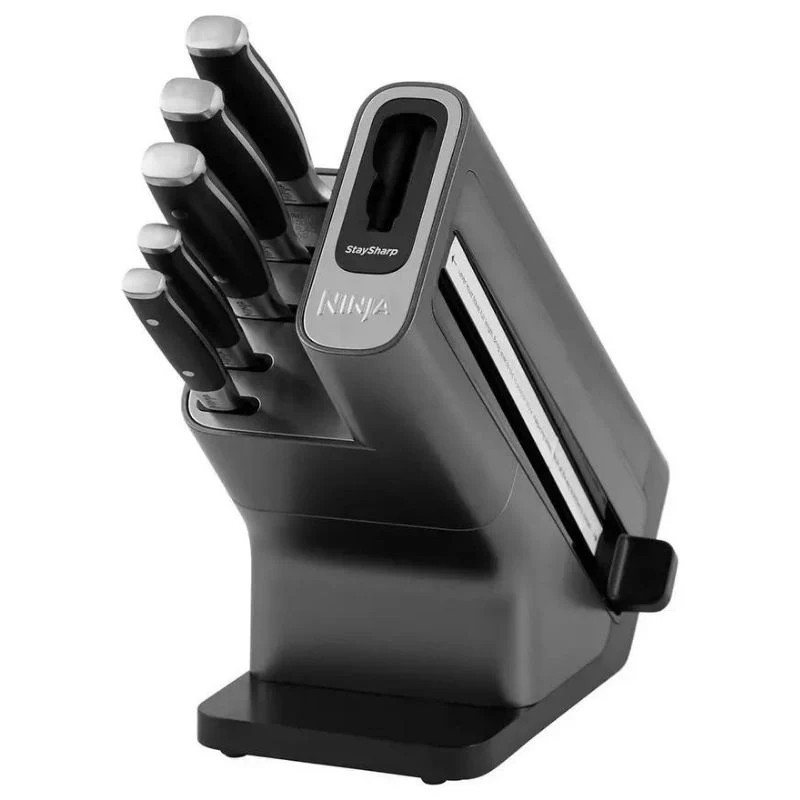 Ninja StaySharp Knife Block (Inc. Intergrated Sharper)