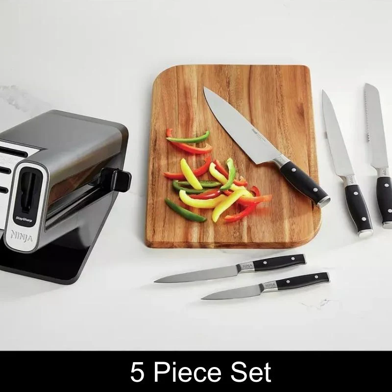 Ninja StaySharp Knife Block (Inc. Intergrated Sharper) - Image 2