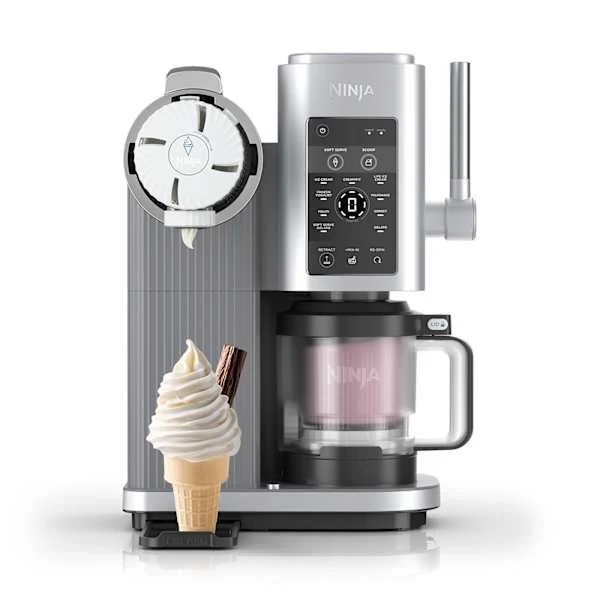Ninja Swirl by CREAMi 13-in-1 Soft Serve & Ice Cream Maker NC701UK
